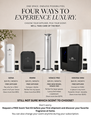 Why Your Space Needs a Scent Diffuser Subscription — And Why Fragranza 613 Does It Best